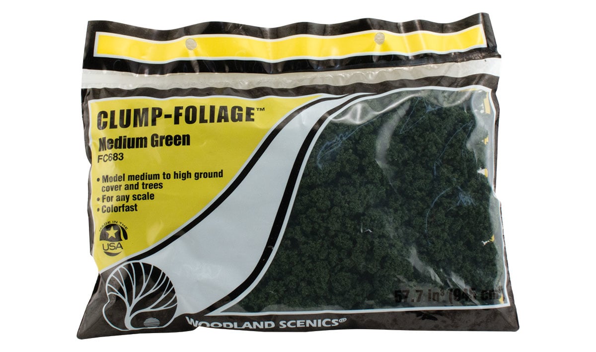 FC683 Clump Foliage Medium Gree