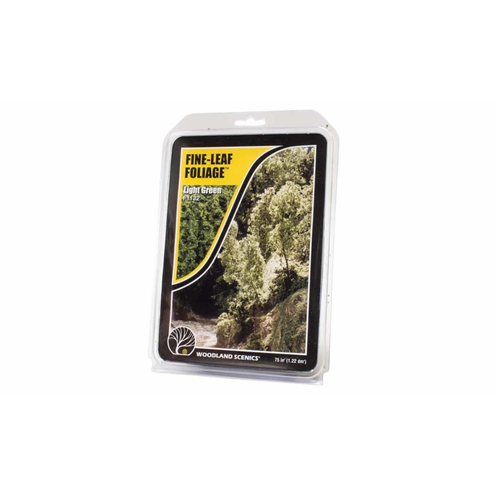 Woodland Scenics WOO F1132 - Fine-Leaf Foliage, 75 cu. in. - Light Green