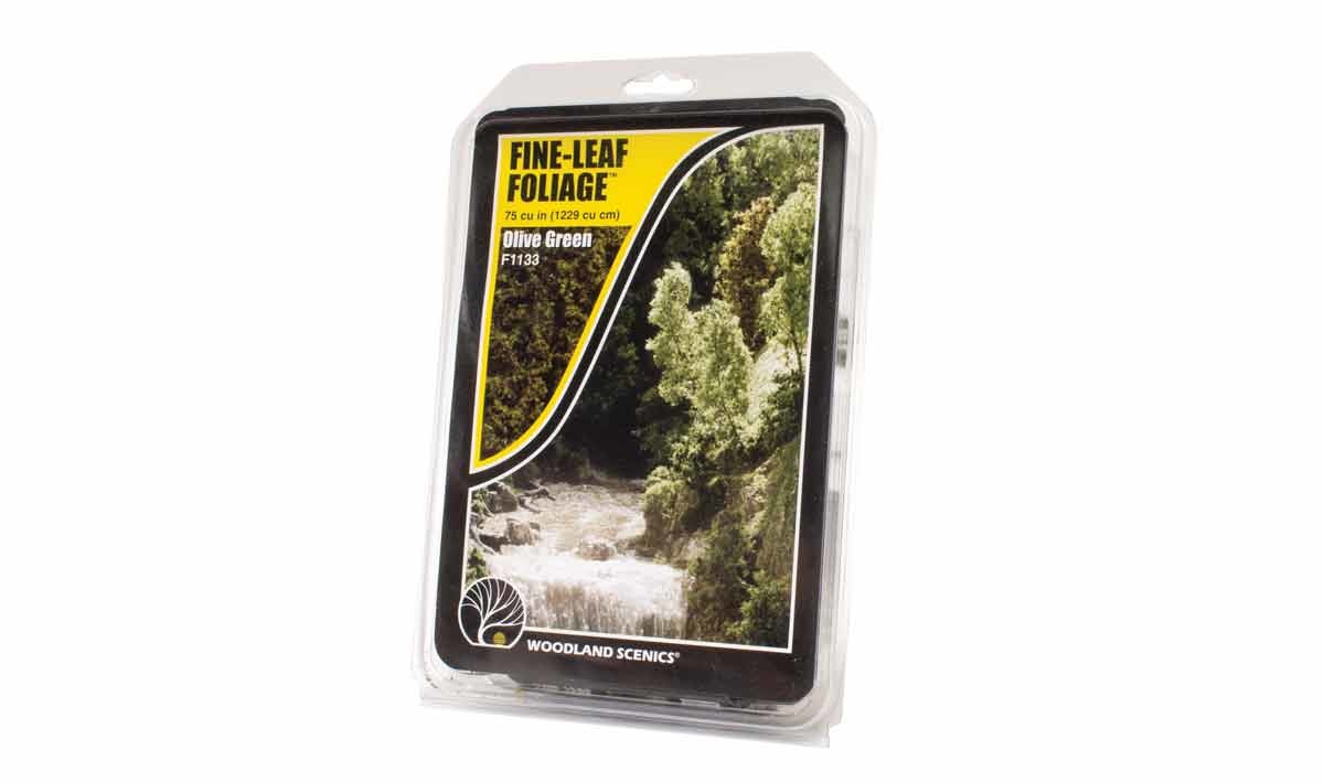 WOO F1133 - Fine-Leaf Foliage, 75 cu. in. - Olive Green