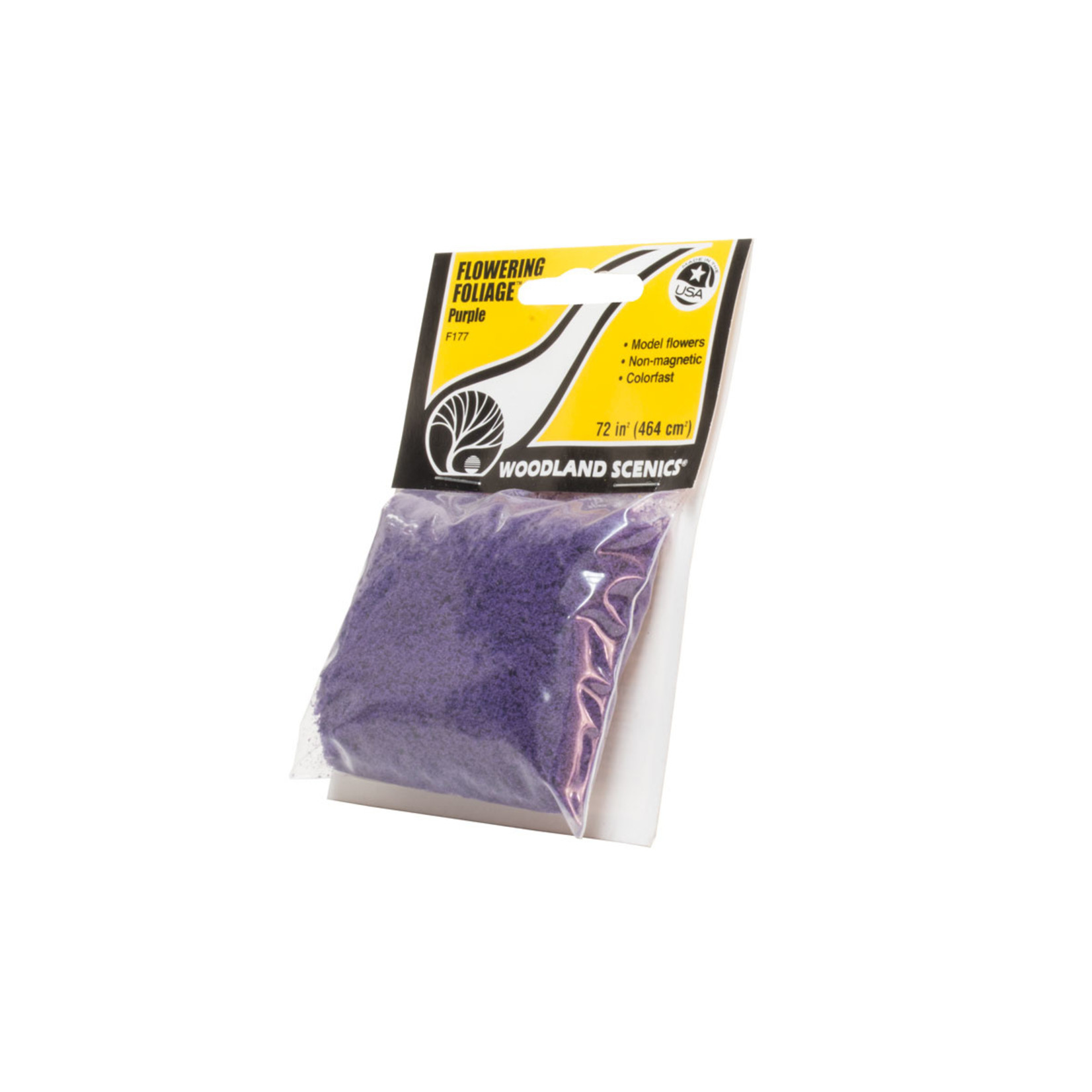 Woodland Scenics WOO F177 - Flowering Foliage, 72 sq. in. - Purple