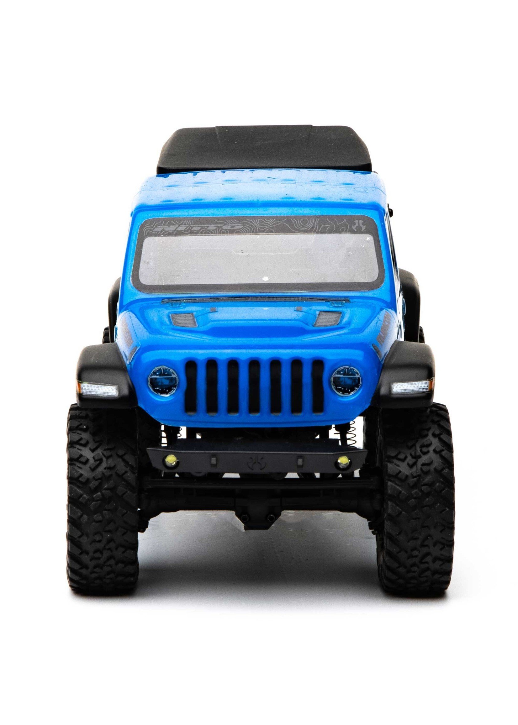 1/24 SCX24 Jeep JT Gladiator 4WD Rock Crawler Brushed RTR - Blue