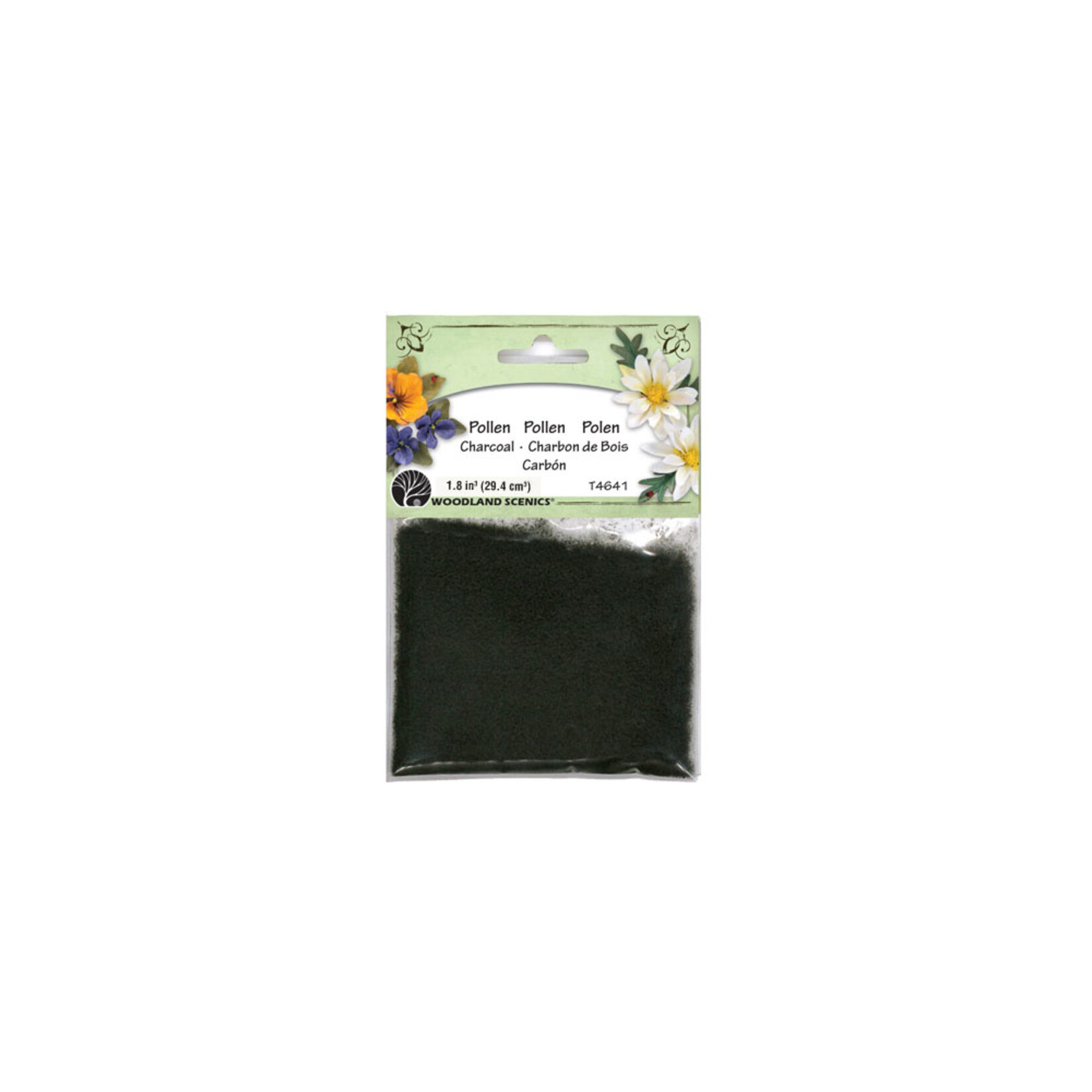 Woodland Scenics T4641 - Pollen, 1.8 cu. in. - Charcoal