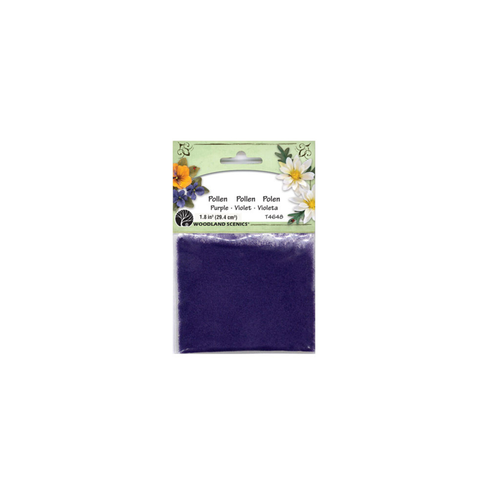 Woodland Scenics T4648 - Pollen, 1.8 cu. in. - Purple