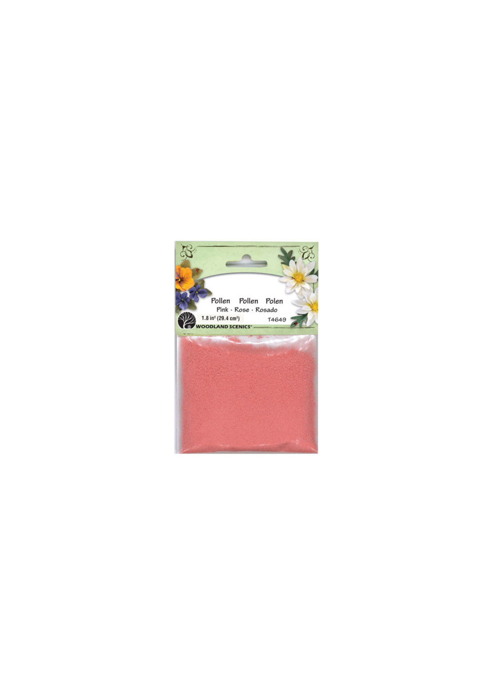 Woodland Scenics T4649 - Pollen, 1.8 cu. in. - Pink