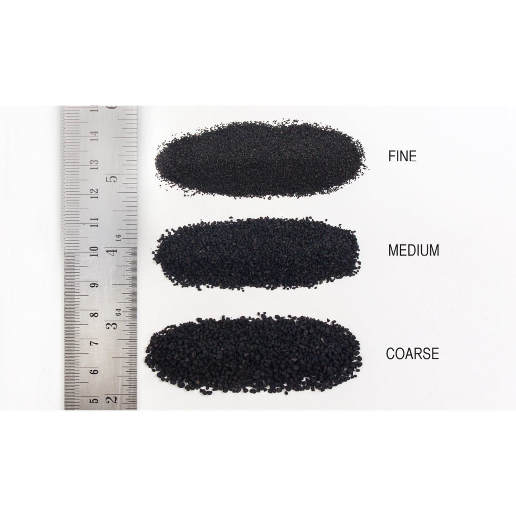 Woodland Scenics B90 - Coarse Ballast, 21.6 cu. in. - Cinders