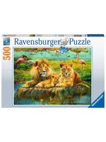 Ravensburger Lions in the Savannah - 500 Piece Puzzle