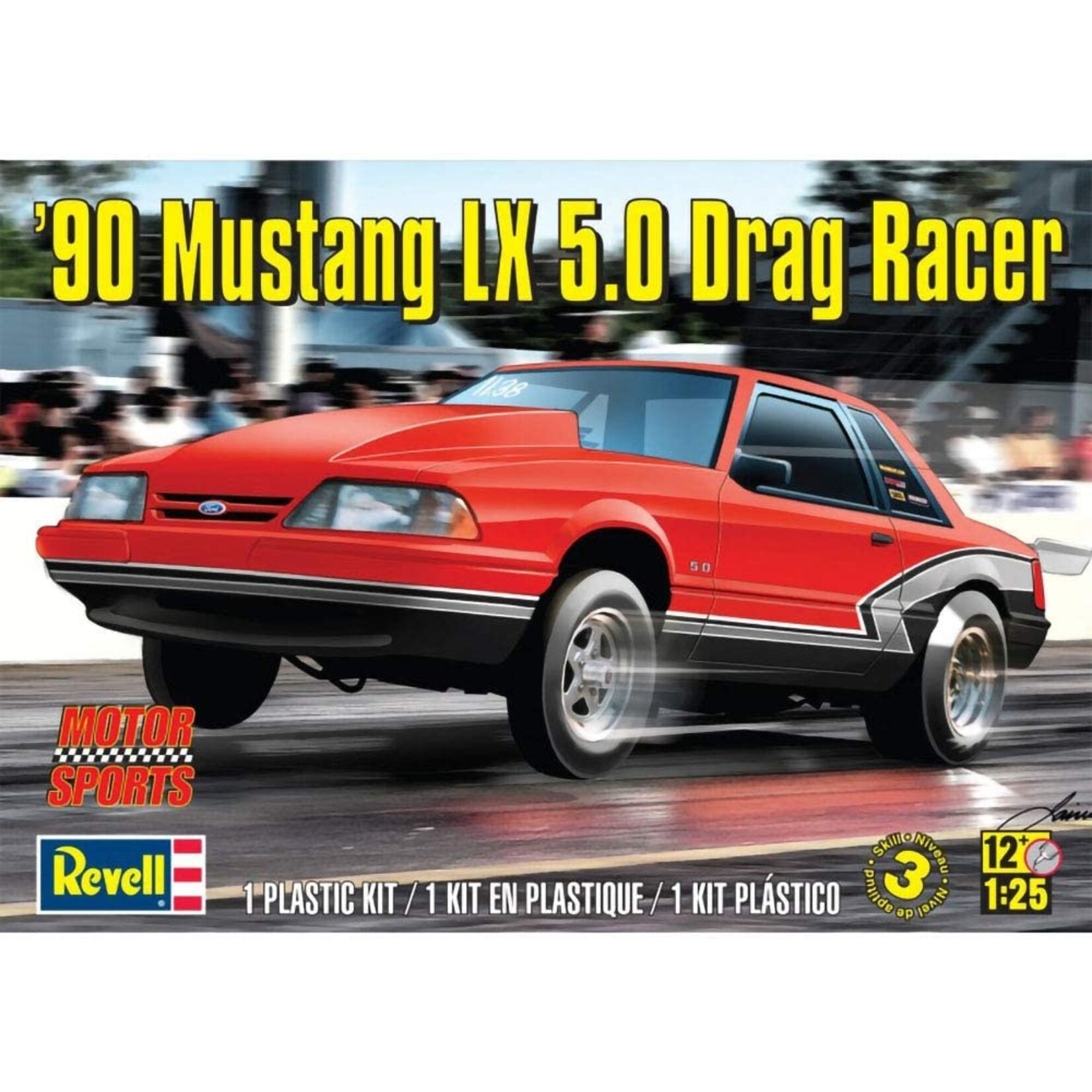 Revell 4195 - 1/25 '90 Mustang LX 5.0 Drag Racer