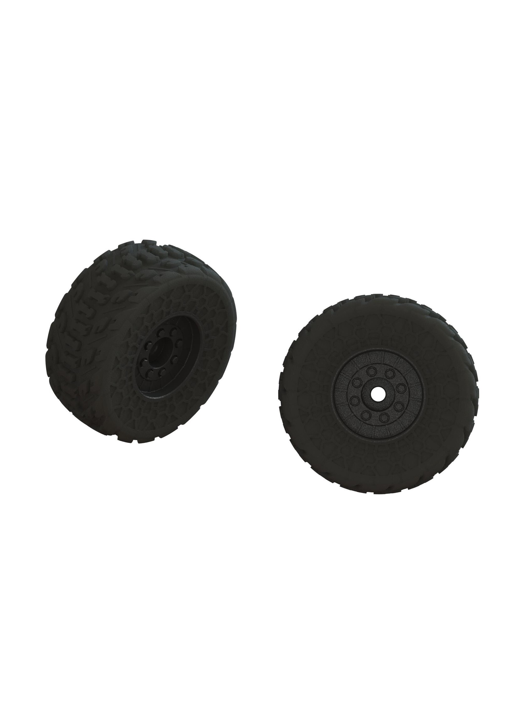Arrma ARA550107 - dBoots FIRETEAM Tire Set, Glued (2)