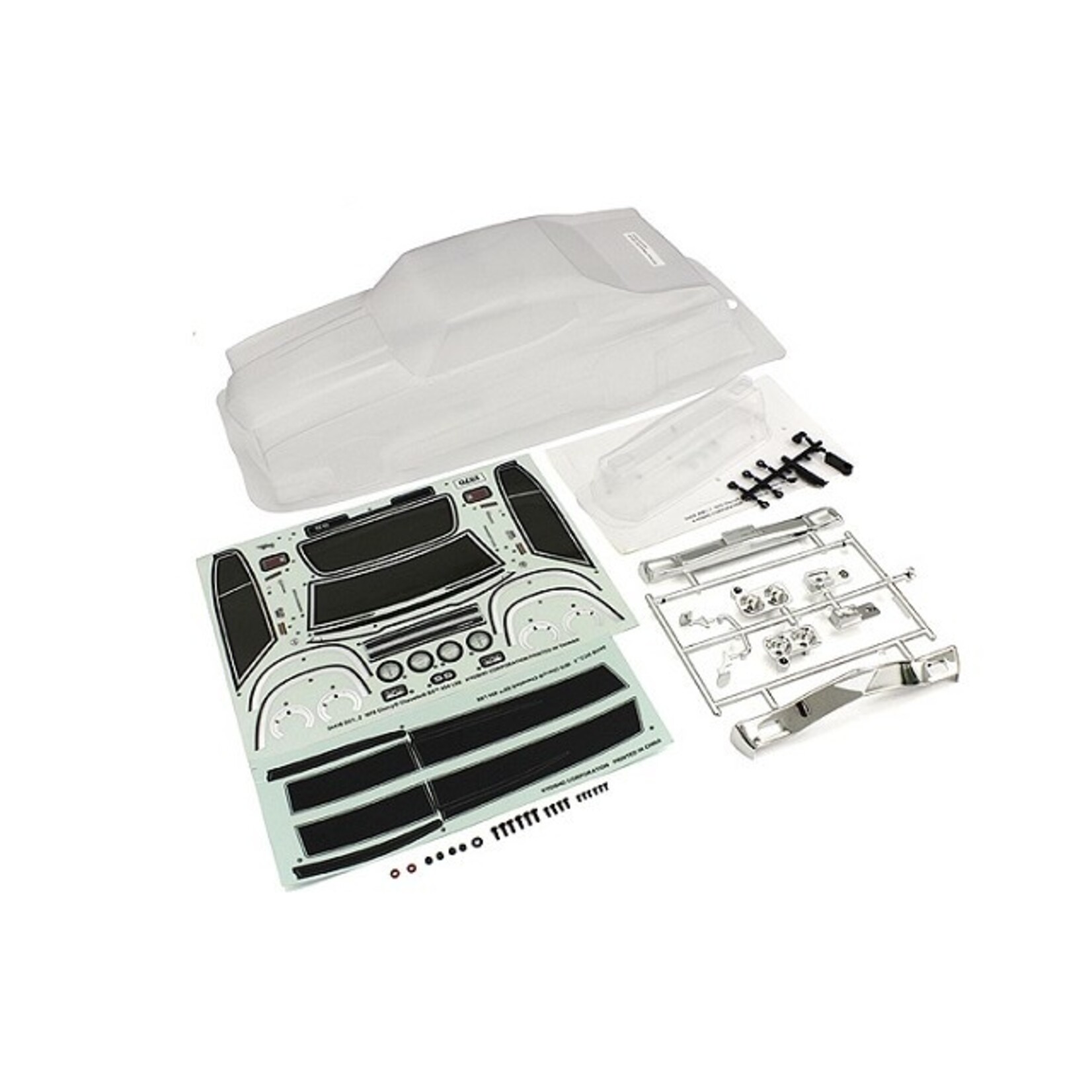 Kyosho KYO FAB702B - Clear Body Set 1970 Chevelle