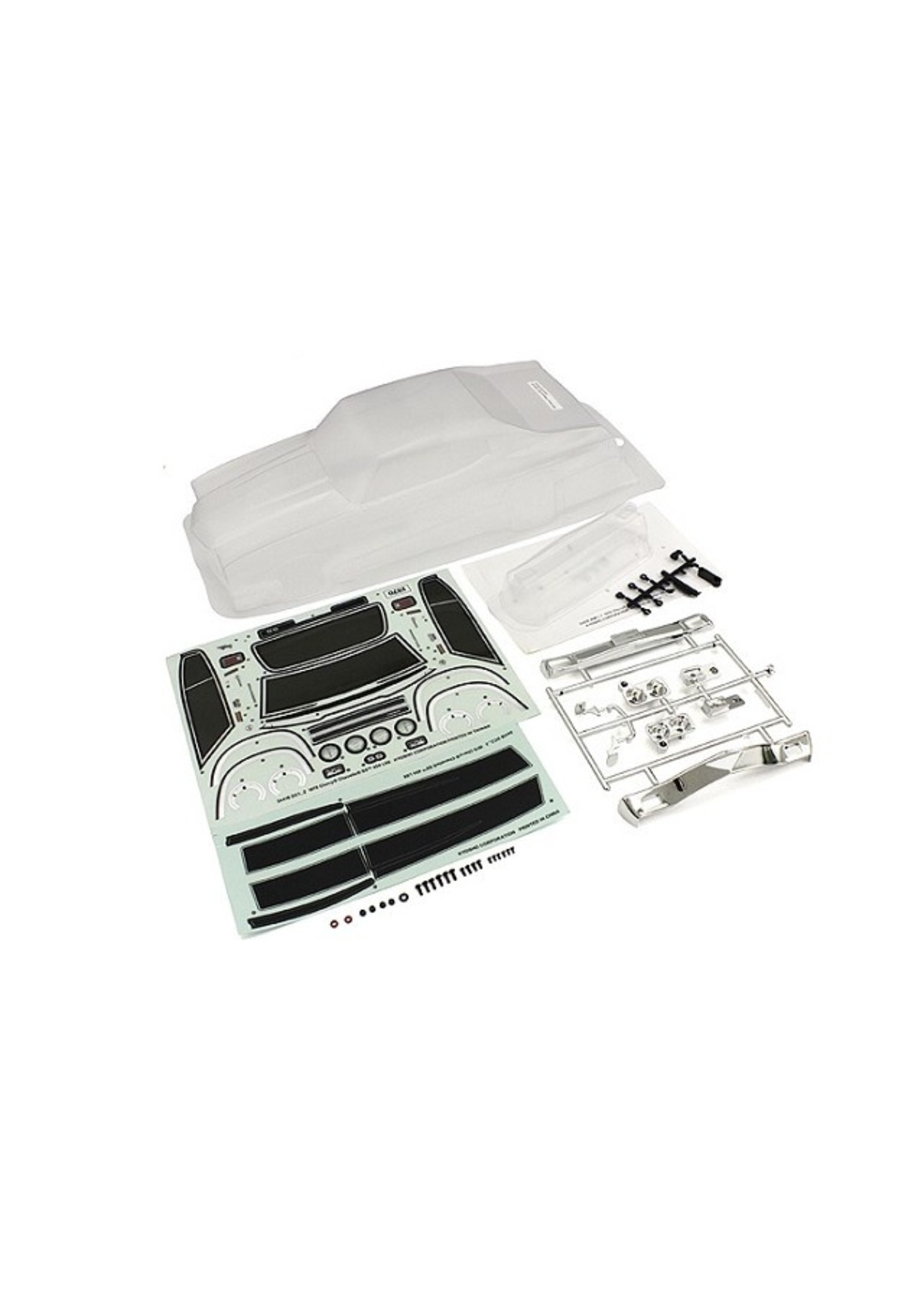 Kyosho KYO FAB702B - Clear Body Set 1970 Chevelle
