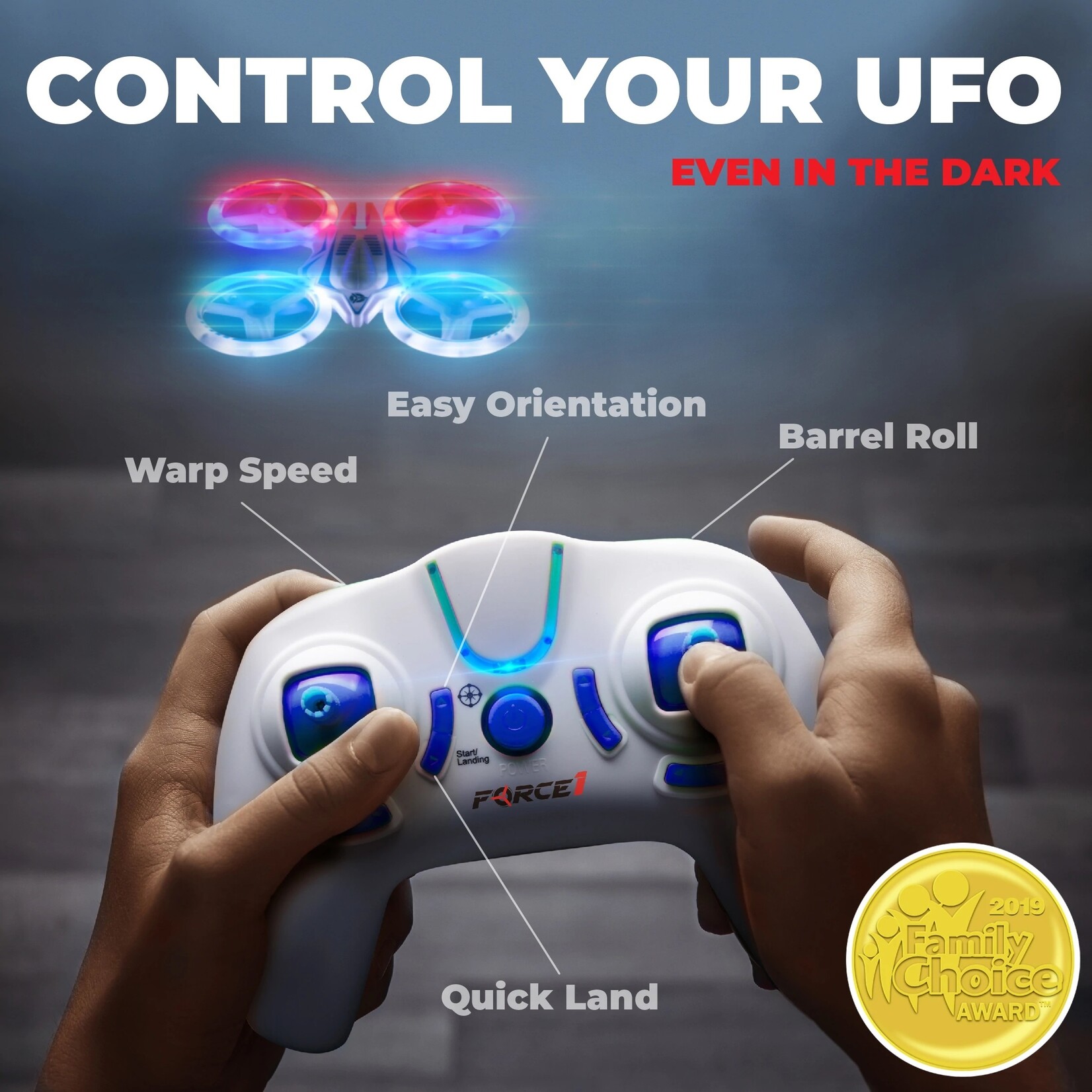 USA Toyz UFO 4000 LED Drone