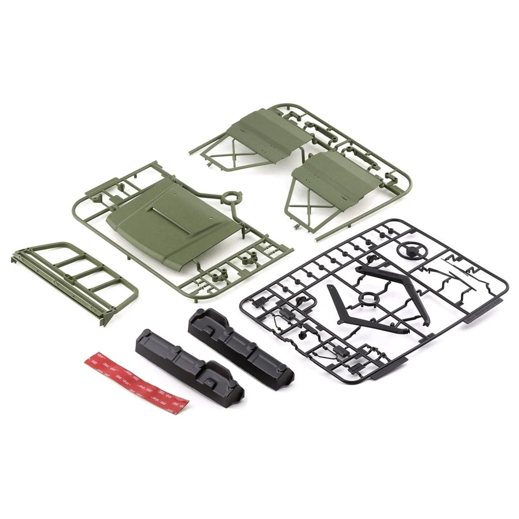 Killerbody 48733 - Killerbody Toyota Land Cruiser LC70 1/10 Rock Crawler Hard Body Kit