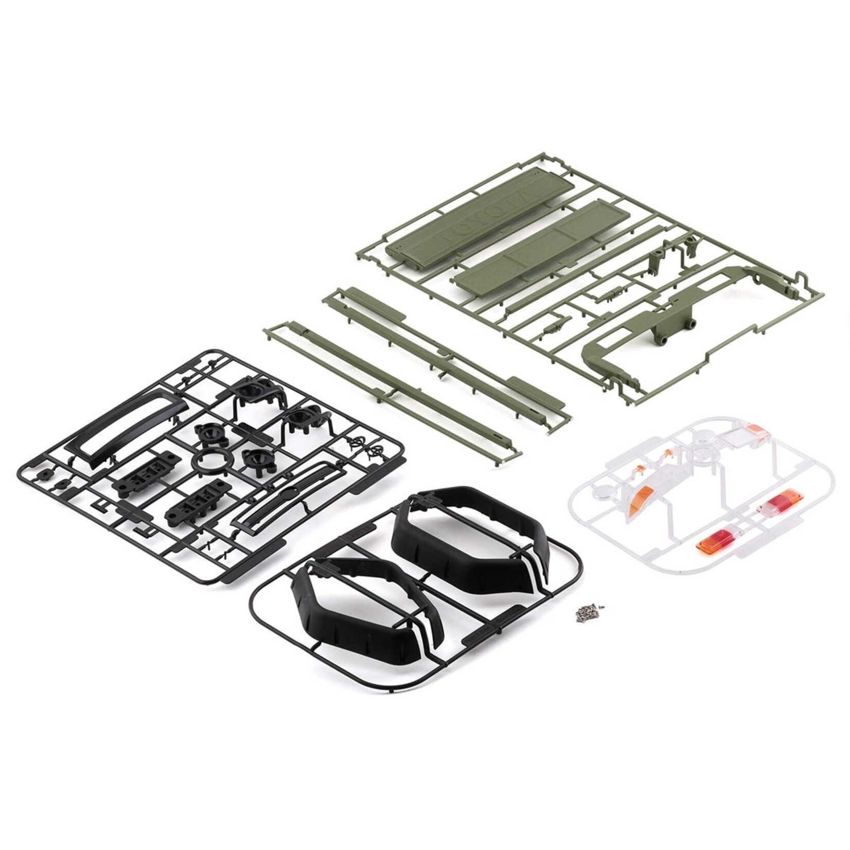 Killerbody 48733 - Killerbody Toyota Land Cruiser LC70 1/10 Rock Crawler Hard Body Kit