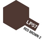Tamiya 82157 - LP-57 Red Brown 2 Lacquer Paint 10ml
