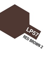 Tamiya 82157 - LP-57 Red Brown 2 Lacquer Paint 10ml