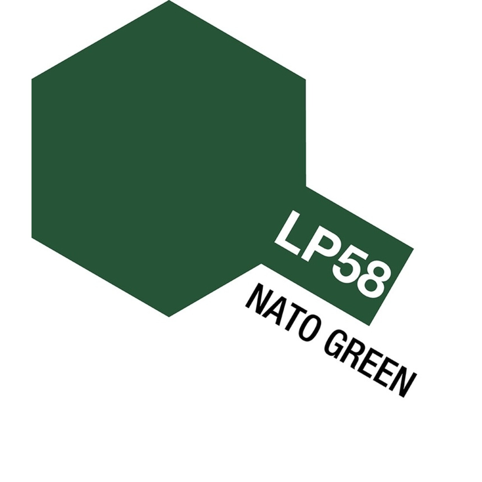 Tamiya 82158 - LP-58 NATO Green Lacquer Paint 10ml