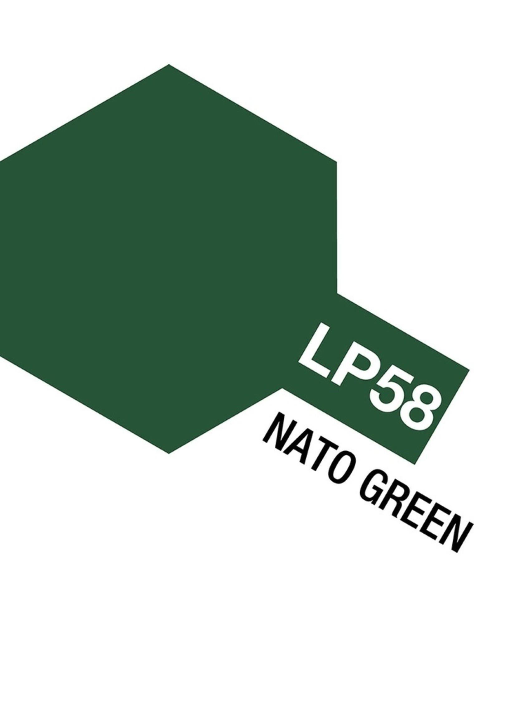 Tamiya 82158 - LP-58 NATO Green Lacquer Paint 10ml