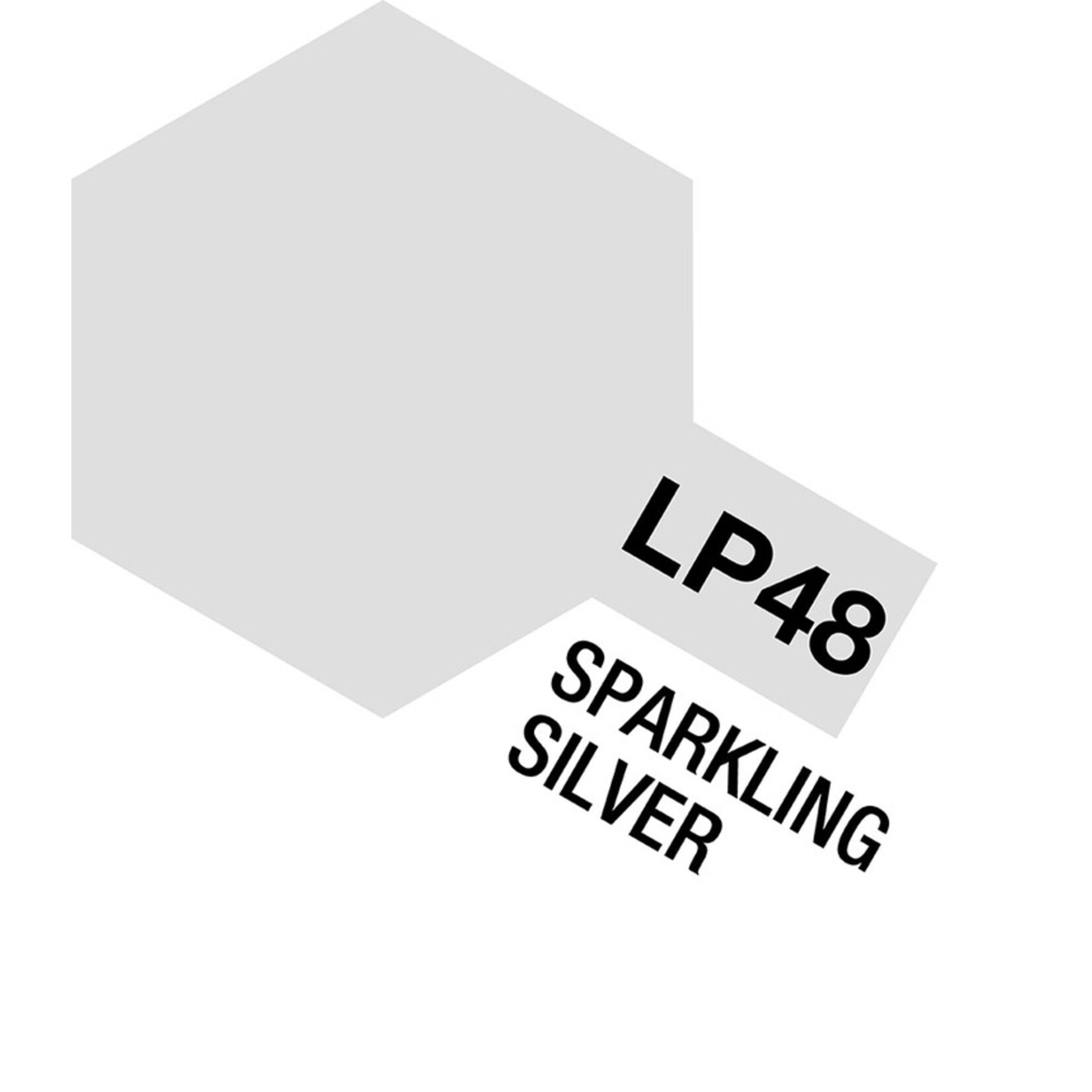 Tamiya 82148 - LP-48 Sparkling Silver Lacquer Paint 10ml