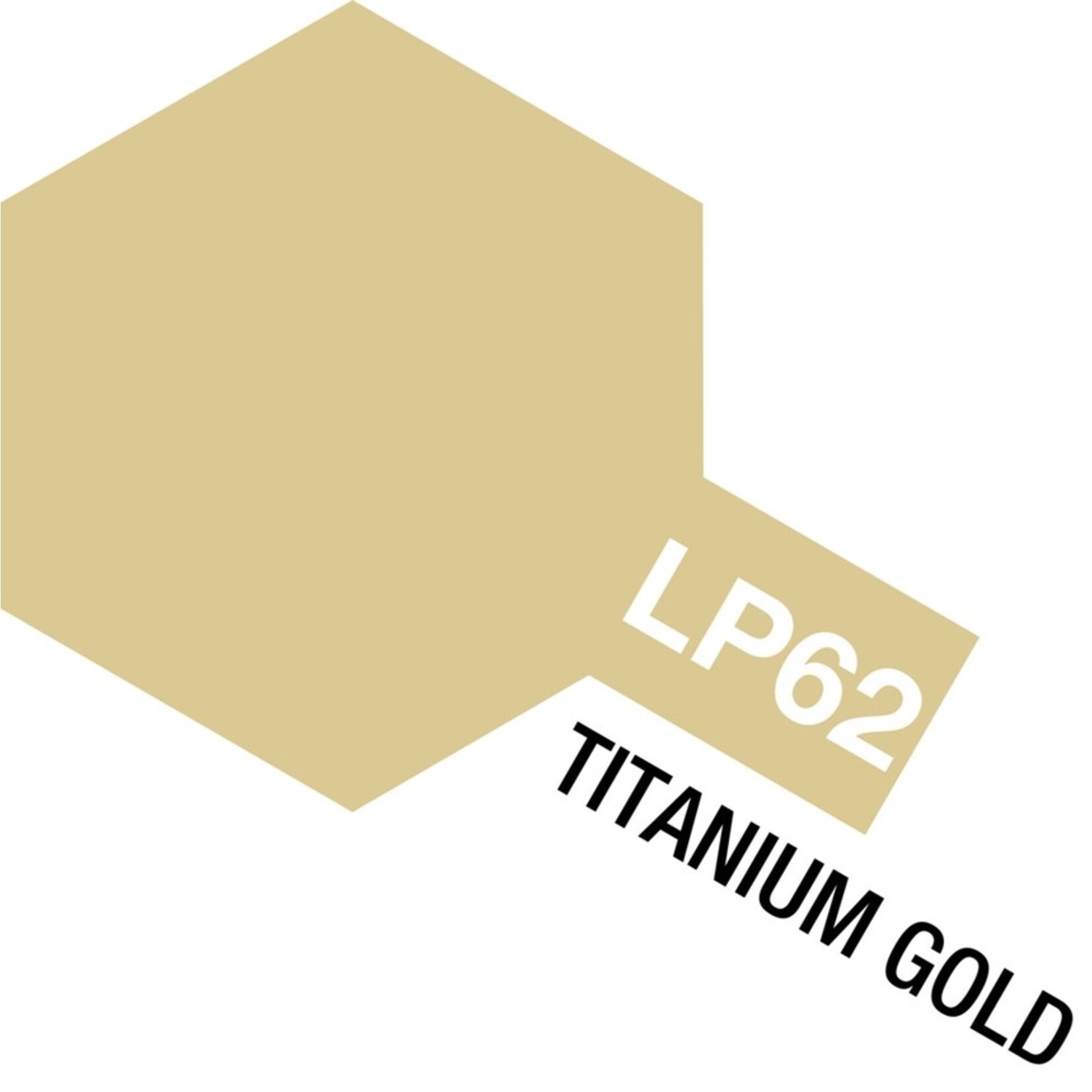 Tamiya 82162 - LP-62 Titanium Gold Lacquer Paint 10ml