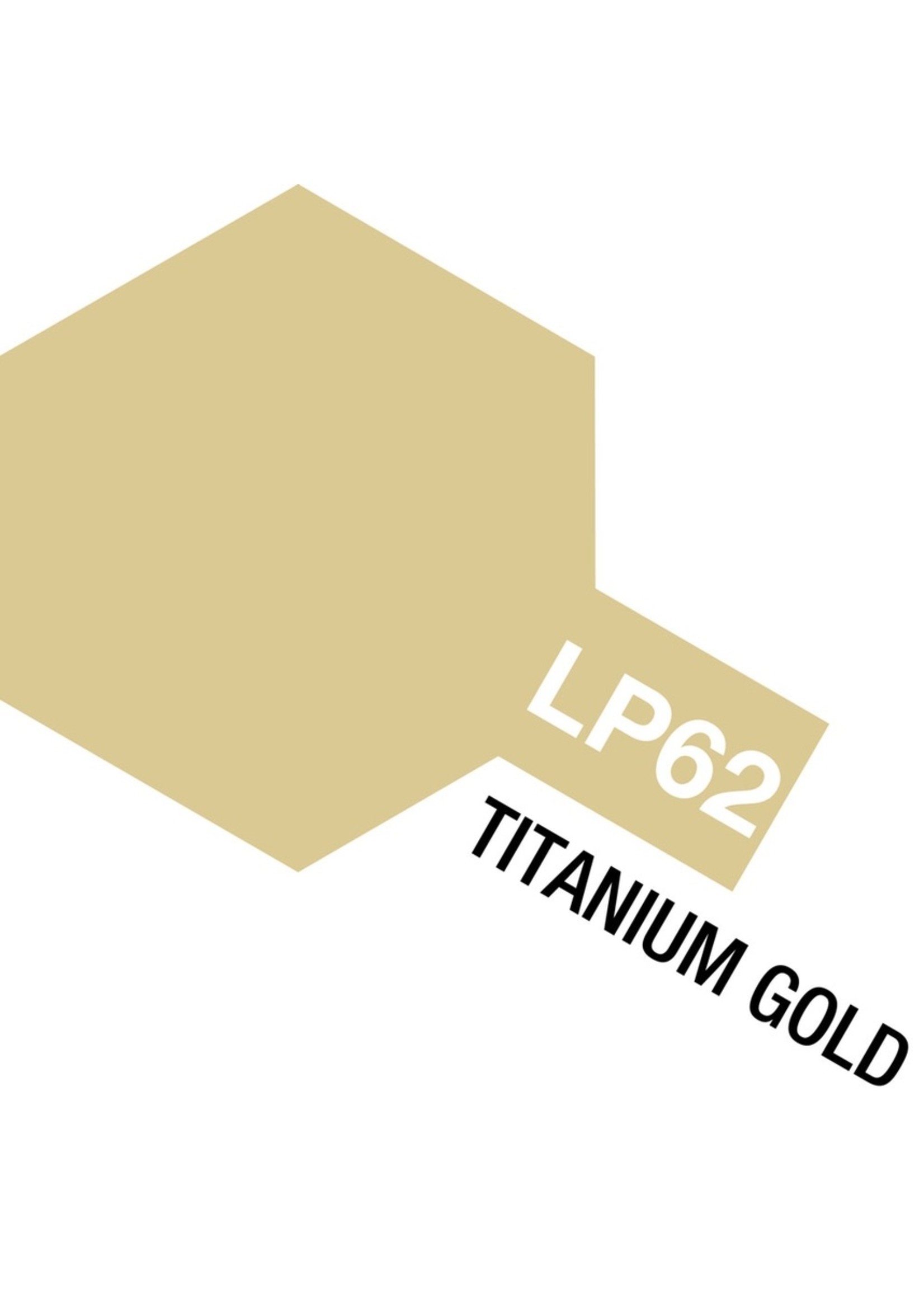 Tamiya 82162 - LP-62 Titanium Gold Lacquer Paint 10ml
