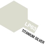 Tamiya 82163 - LP-63 Titanium Silver Lacquer Paint 10ml