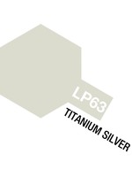 Tamiya 82163 - LP-63 Titanium Silver Lacquer Paint 10ml