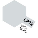 Tamiya 82172 - LP-72 Mica Silver Lacquer Paint 10ml