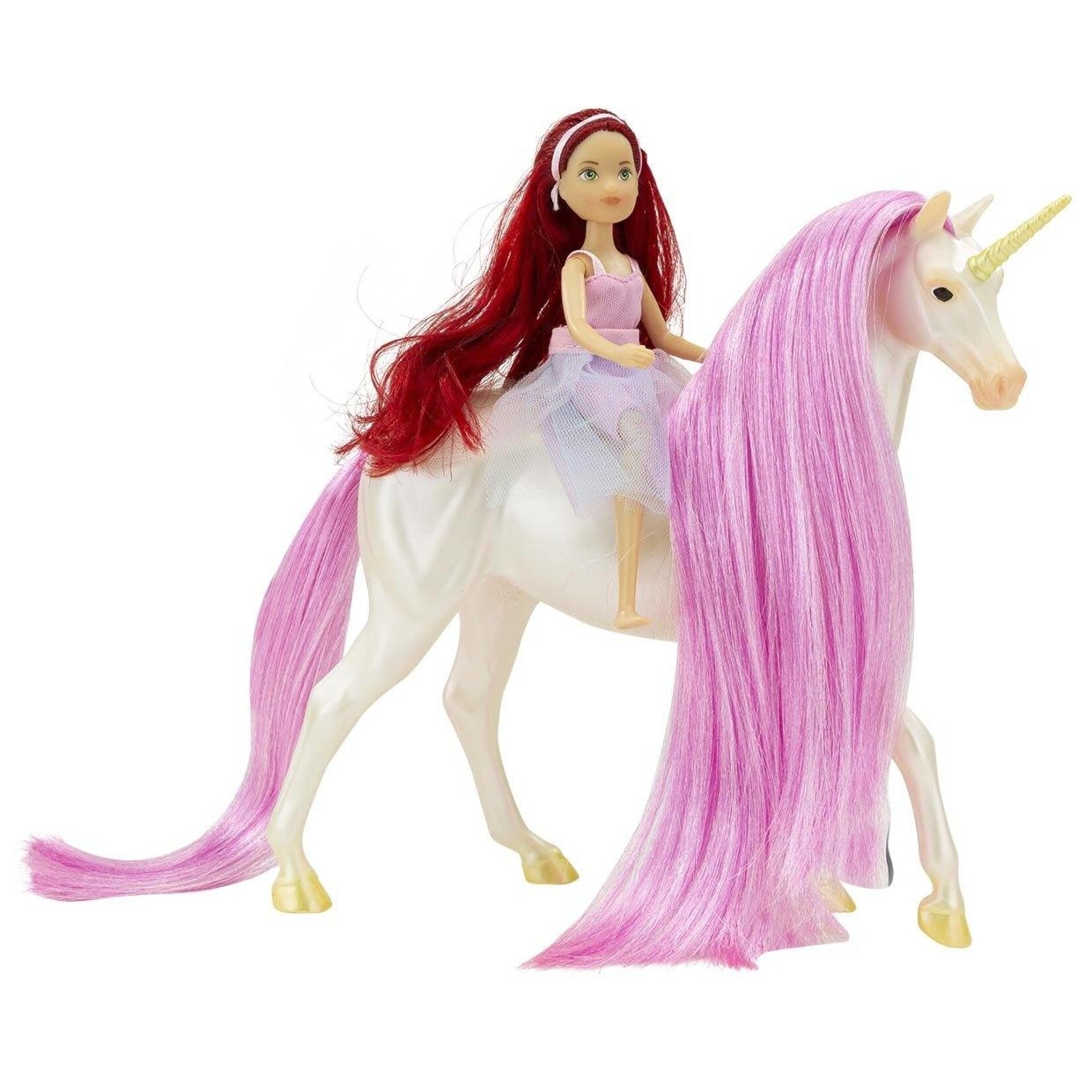 Breyer Magical Unicorn Sky and Fantasy Rider, Meadow