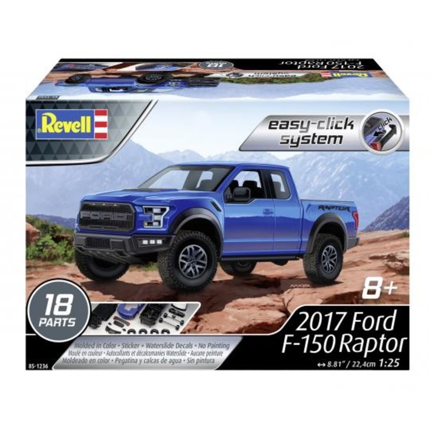 Revell RMX 851236 - 1/25 2017 Ford F-150 Raptor