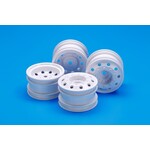 Tamiya 54964 - On Road Racing Truck Wheels - White (4)