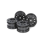 Tamiya 54741 - On Road Racing Truck Wheels - Black (4)