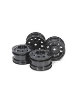 Tamiya 54741 - On Road Racing Truck Wheels - Black (4)