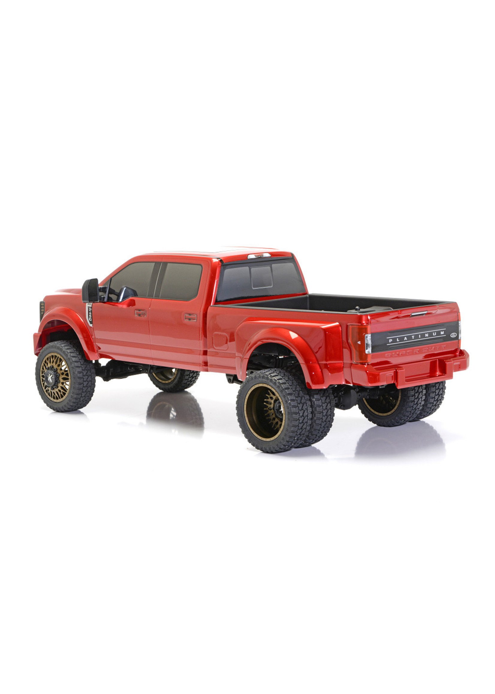 CEN Racing 1/10 Ford F450 4WD Solid Axle RTR Truck - Red Candy Apple
