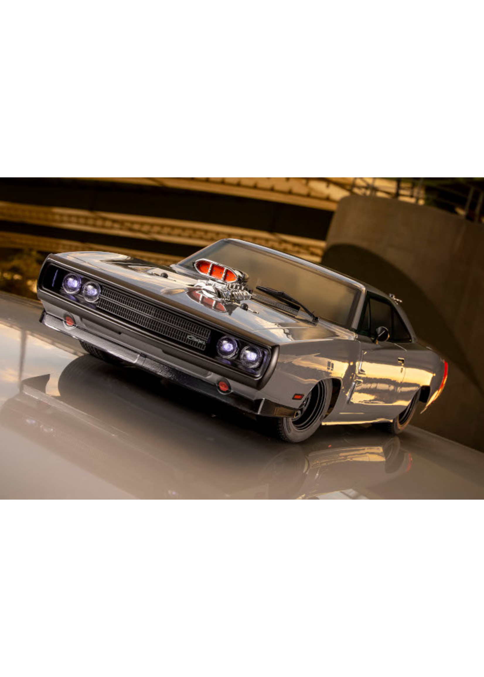 Kyosho 1/10 Fazer Mk2 1970 Dodge Charger VE Supercharged - Gray