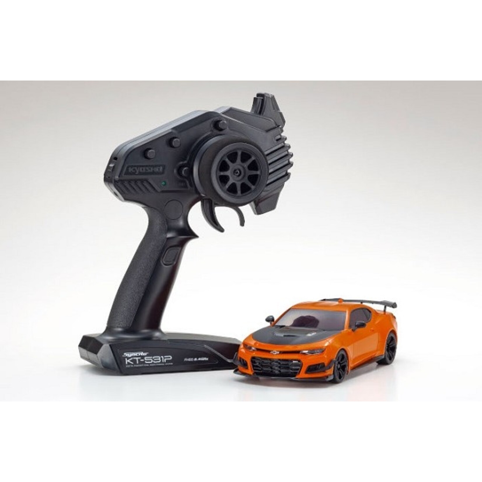 Kyosho 32339OR - MINI-Z RWD Camaro ZL1 Orange Crush w/LED Lights - Readyset