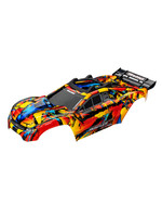 Traxxas 6718R - Rustler 4X4 VXL Body - Solar Flare