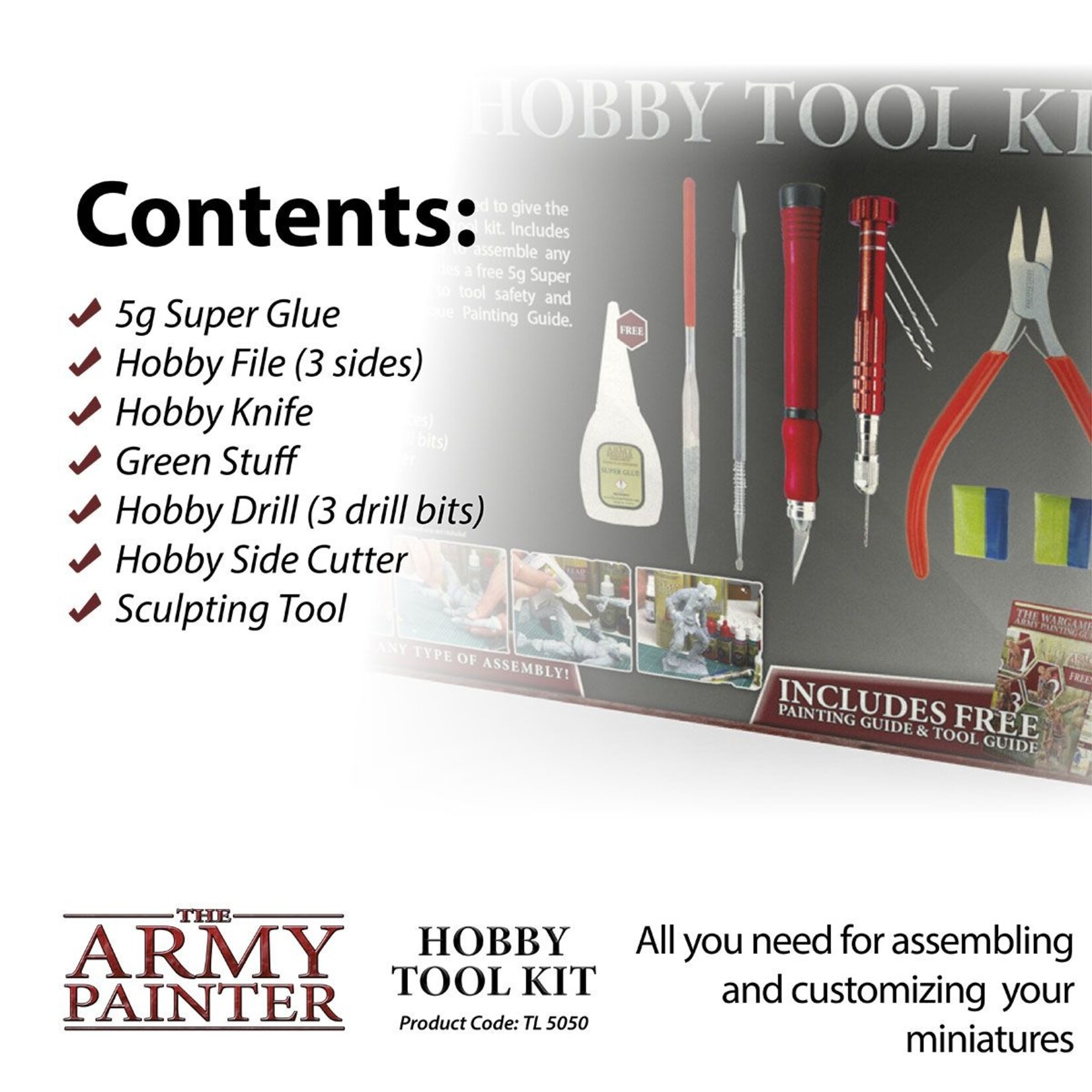 The Army Painter TL5050 - Hobby Tool Kit