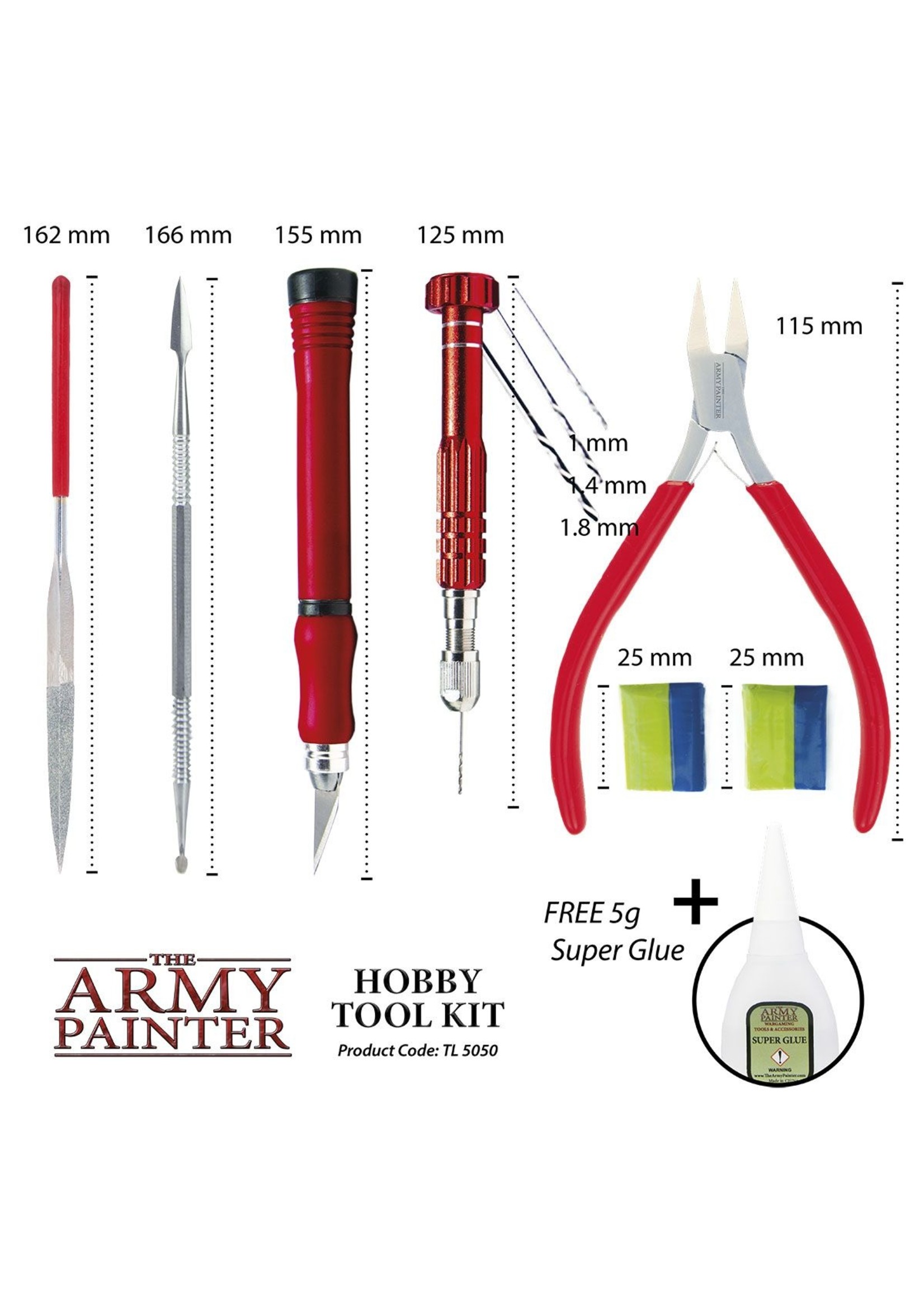 The Army Painter TL5050 - Hobby Tool Kit