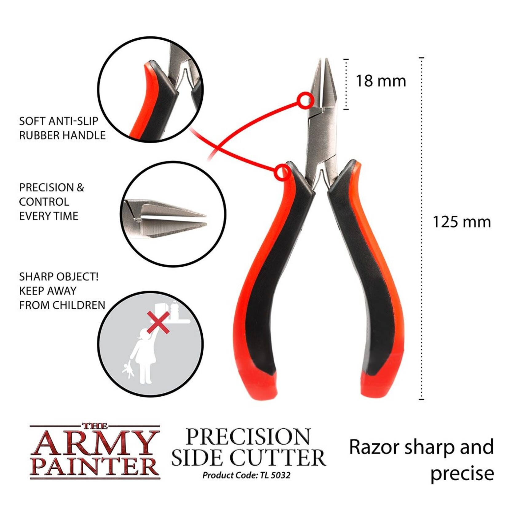 The Army Painter TL5032 - Precision Side Cutter