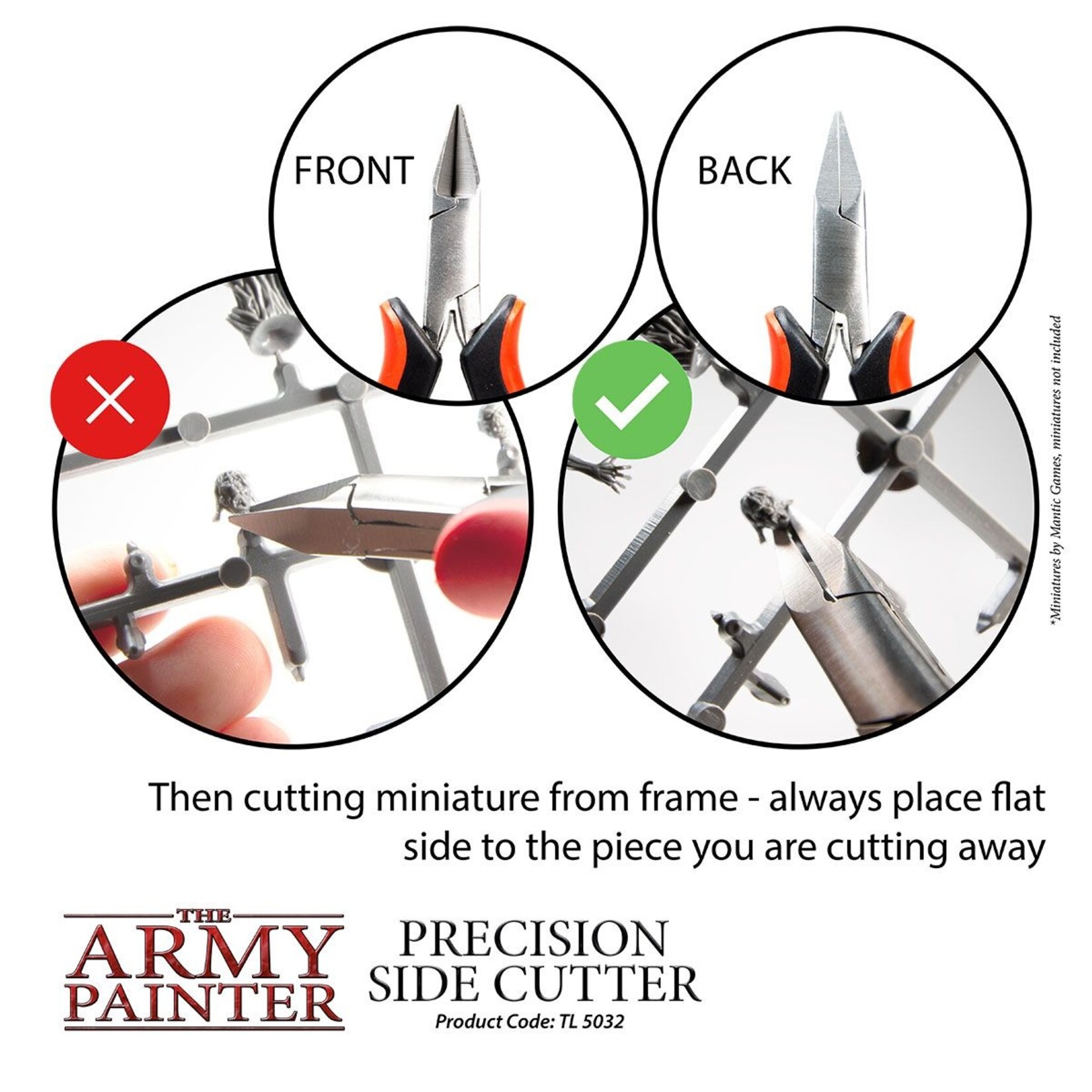The Army Painter TL5032 - Precision Side Cutter