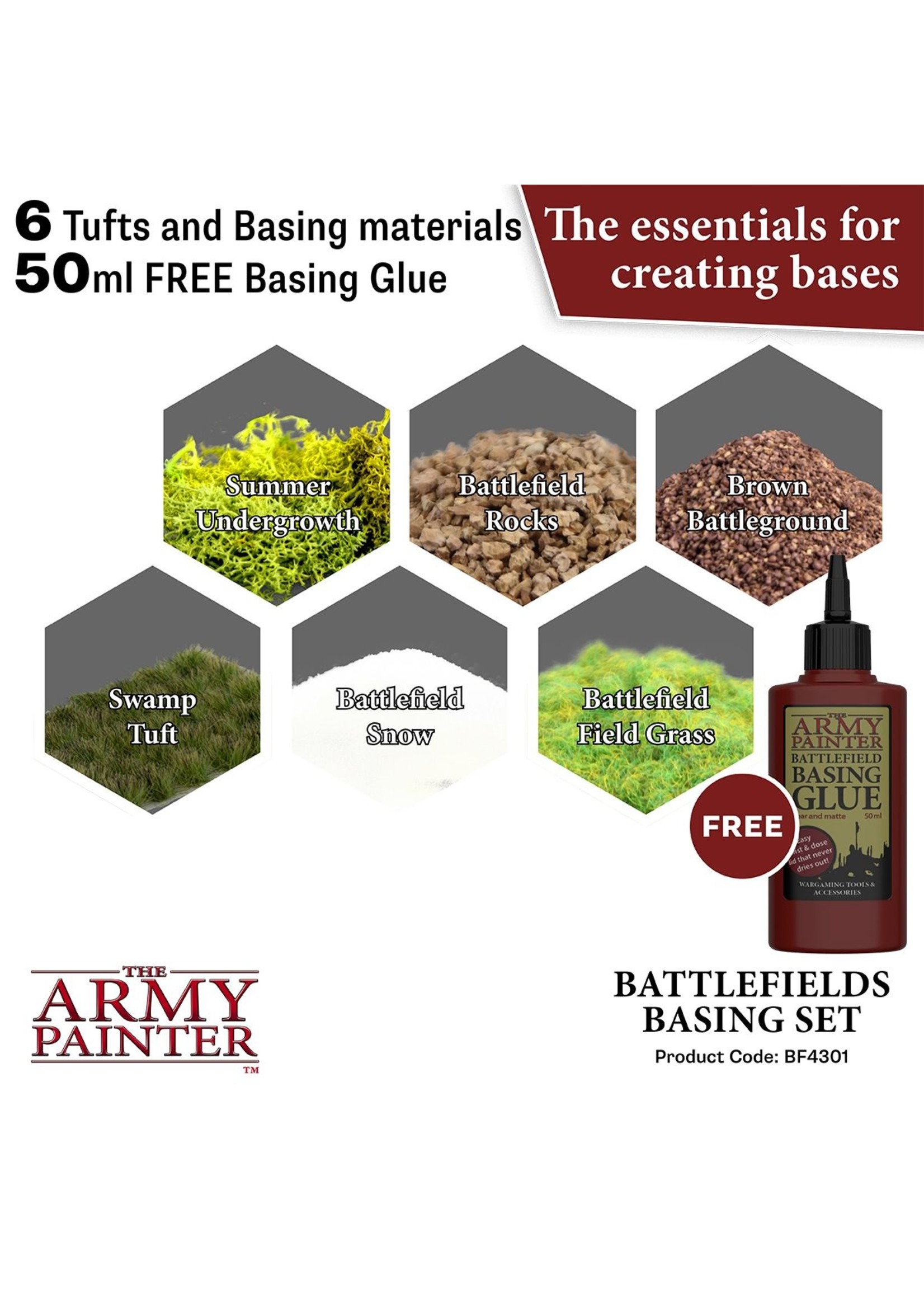 The Army Painter BF4301 - Battlefields Basing Set