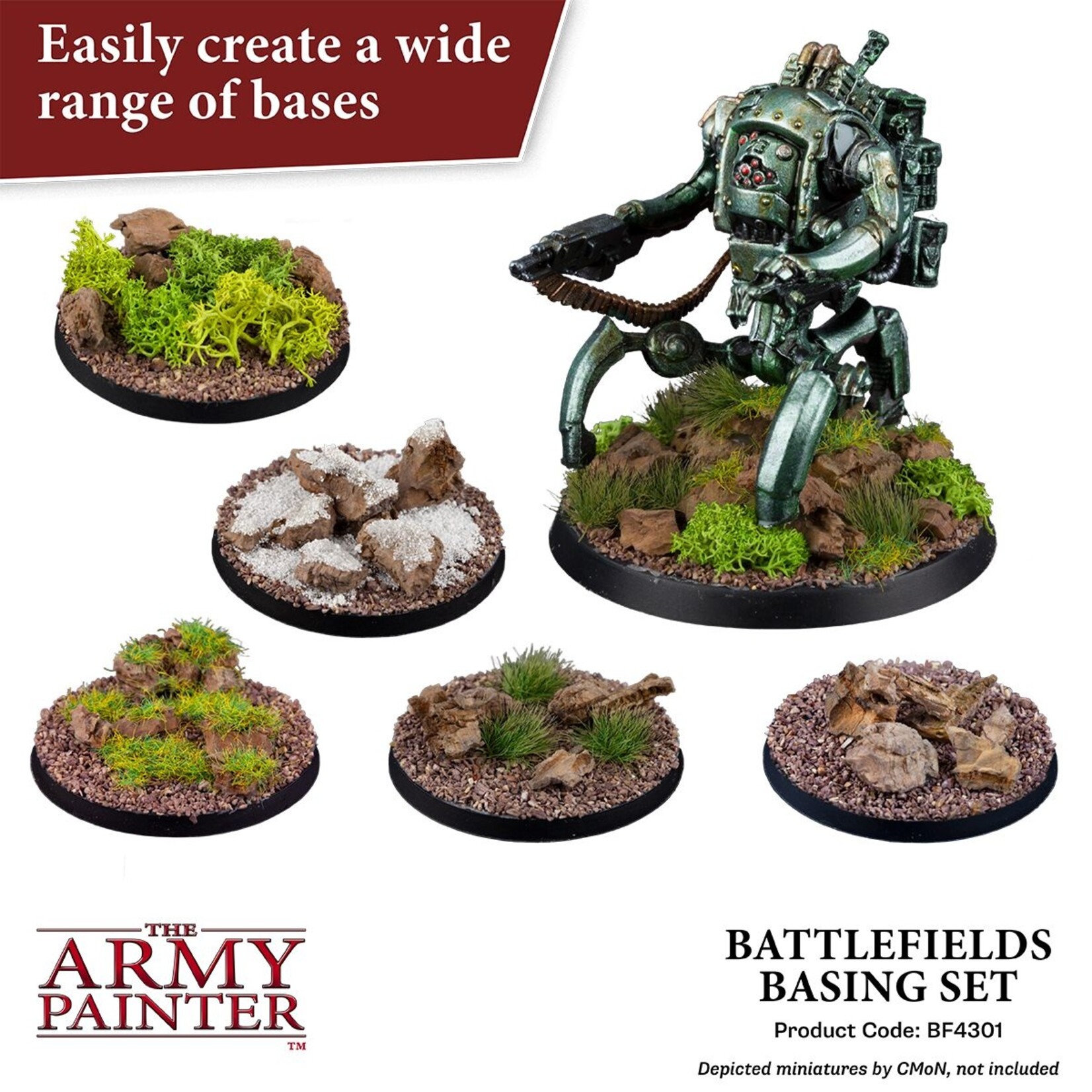 The Army Painter BF4301 - Battlefields Basing Set