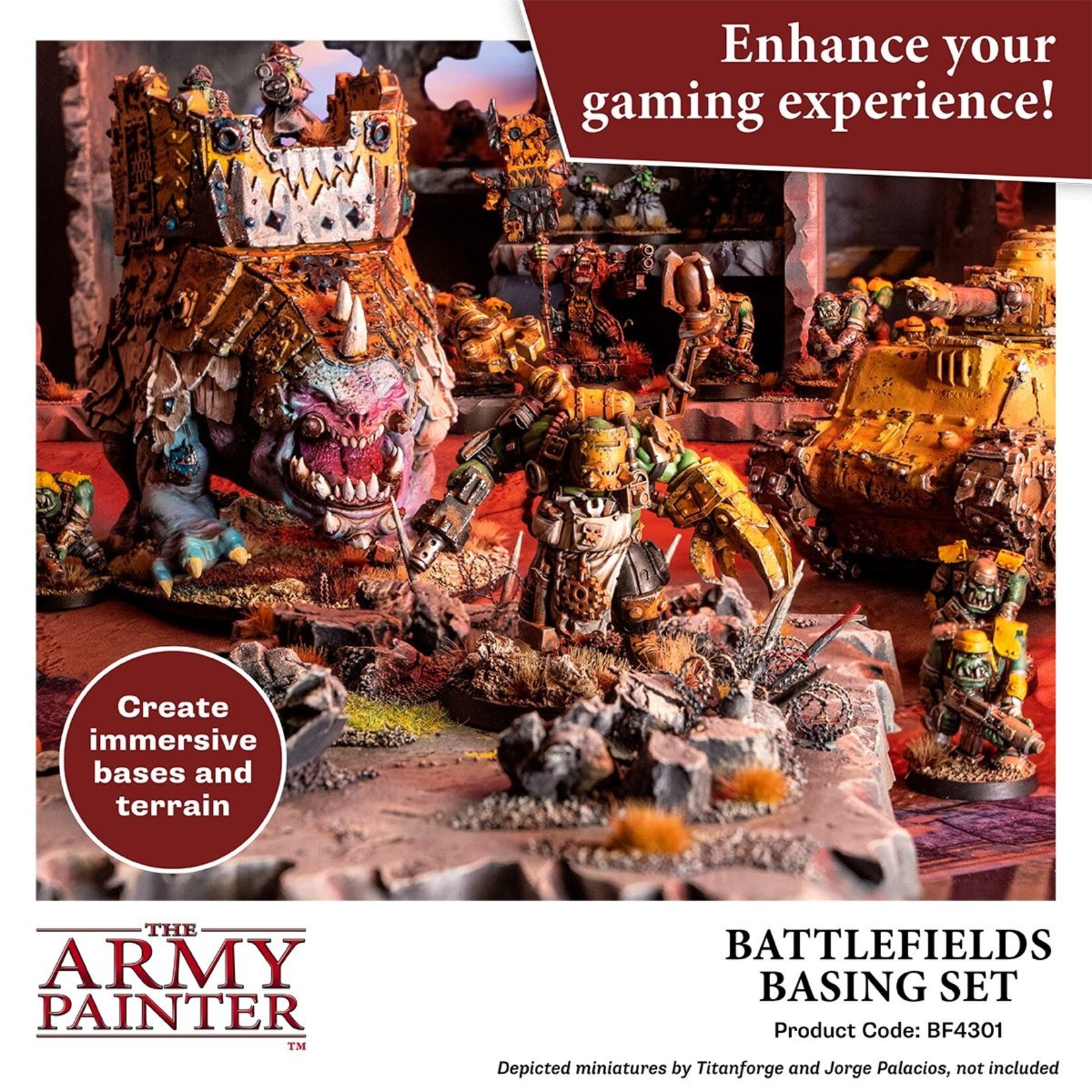 The Army Painter BF4301 - Battlefields Basing Set