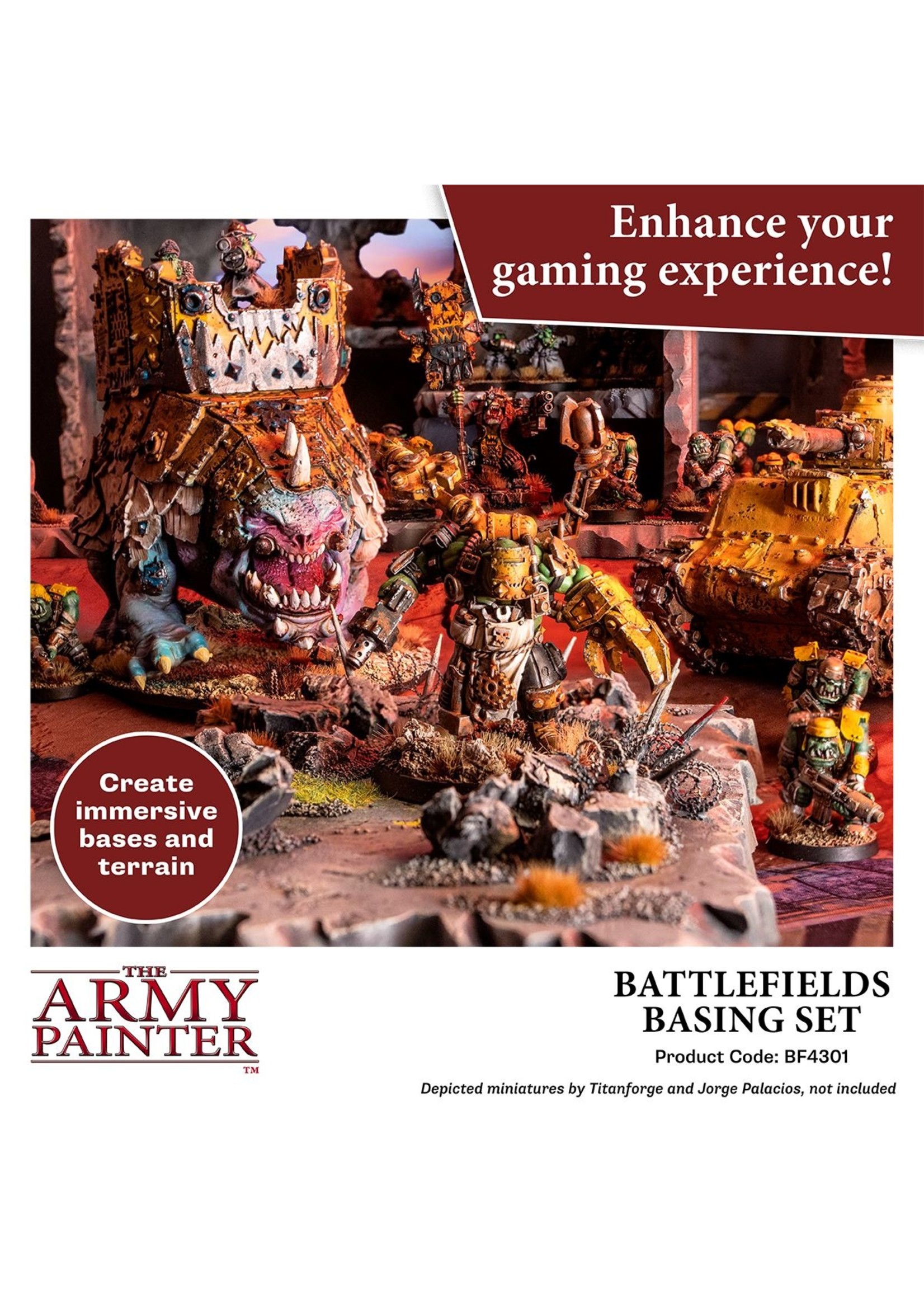 The Army Painter BF4301 - Battlefields Basing Set - Hub Hobby