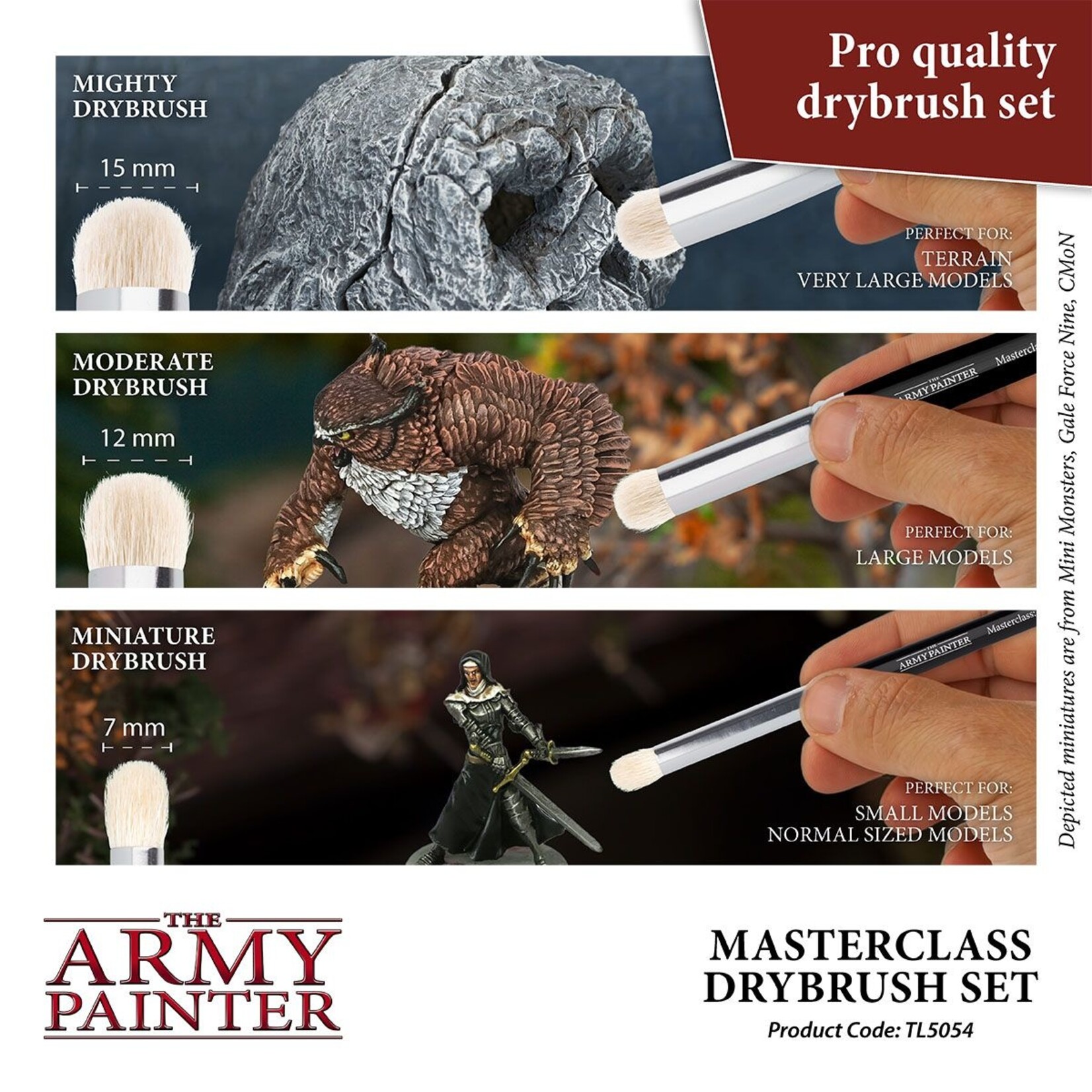 The Army Painter TL5054 - Masterclass: Drybrush Set