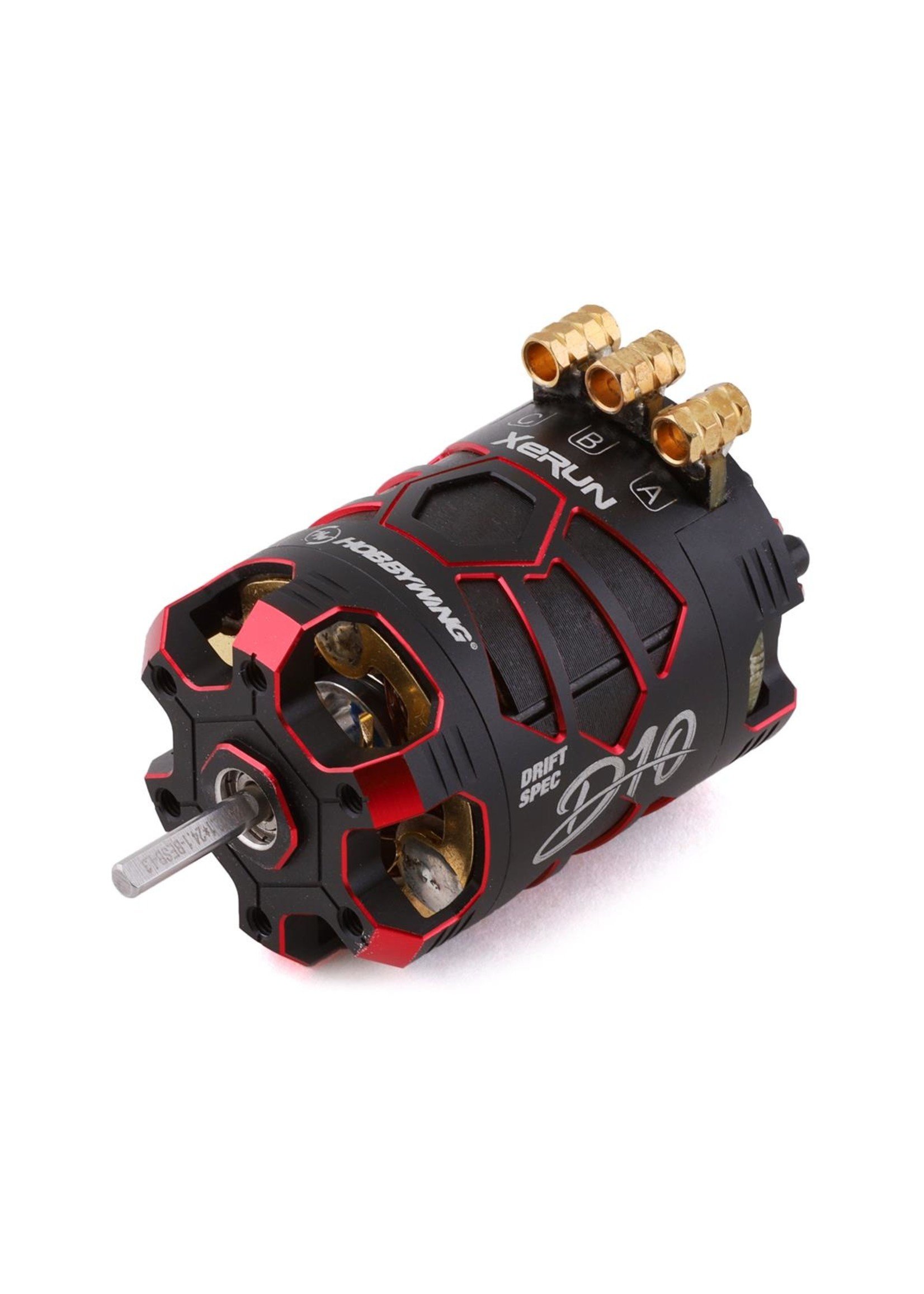 Hobbywing Xerun D10 10.5T Motors (Xerun D10 (10.5T Red) Motor)-