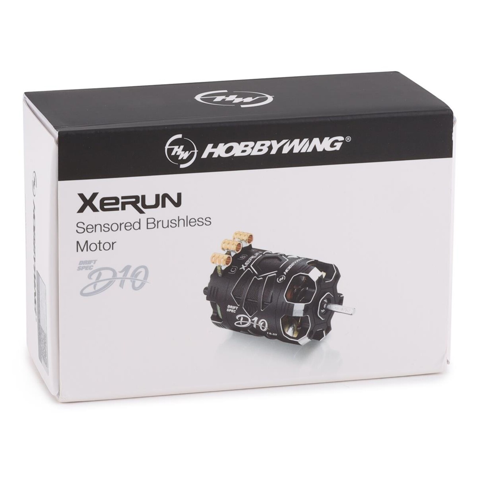 HobbyWing 30401134 - Xerun D10 Brushless Drift Motor - 10.5T Stealth Black