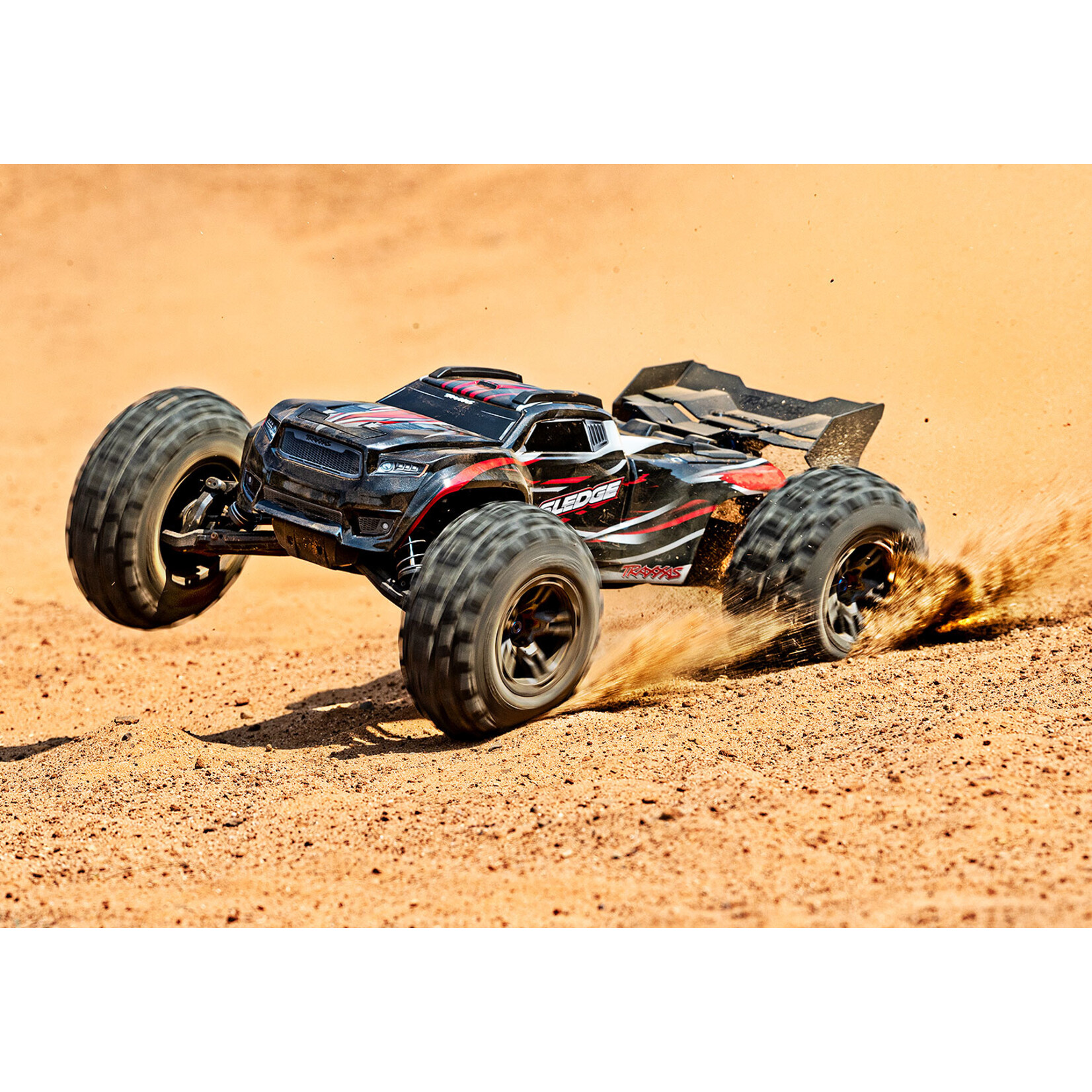 Traxxas 1/8 Sledge 4WD RTR Brushless Monster Truck - Red