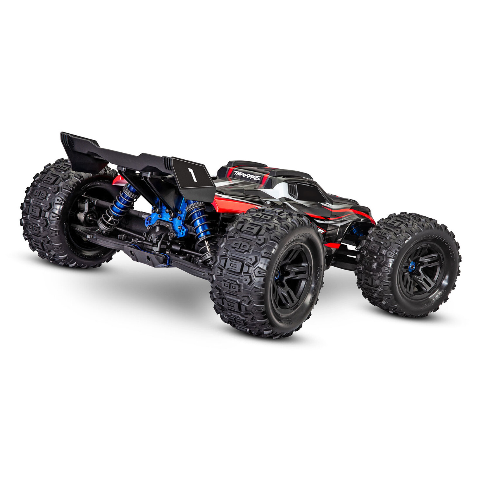 Traxxas 1/8 Sledge 4WD RTR Brushless Monster Truck - Red