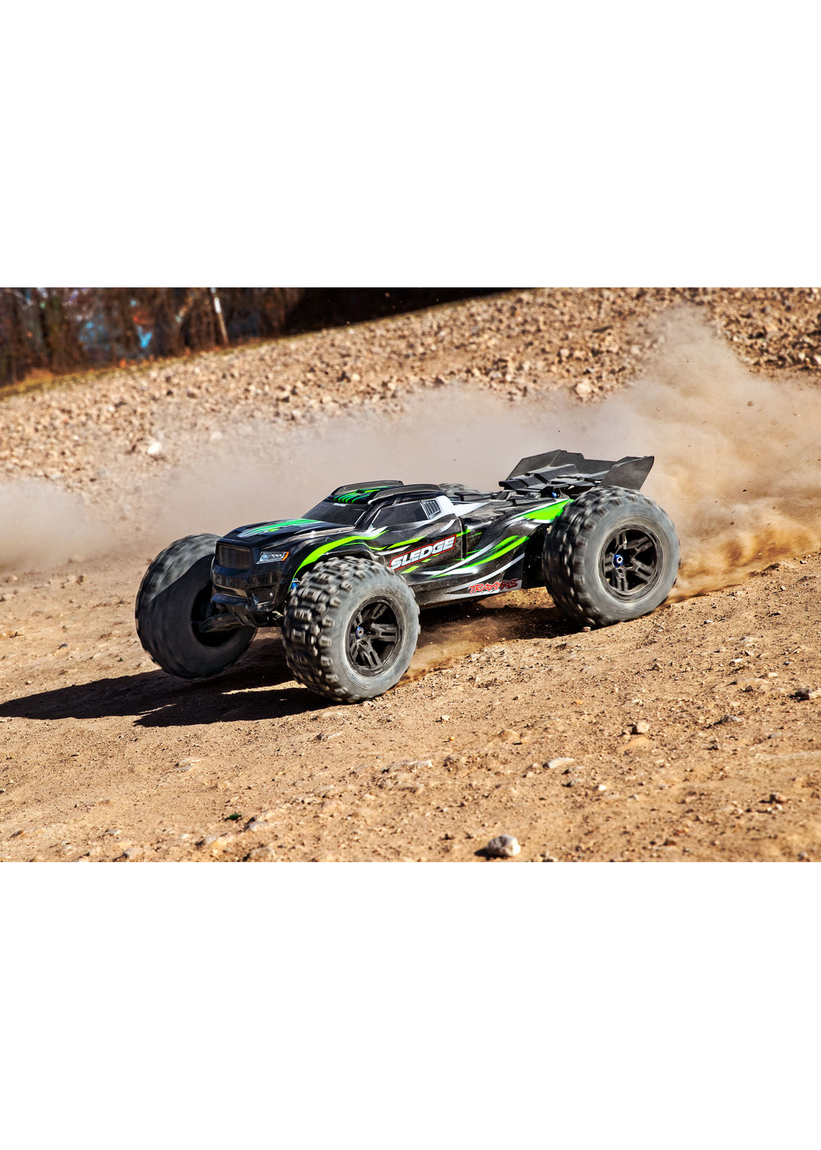 Traxxas 1/8 Sledge 4WD RTR Brushless Monster Truck - Green